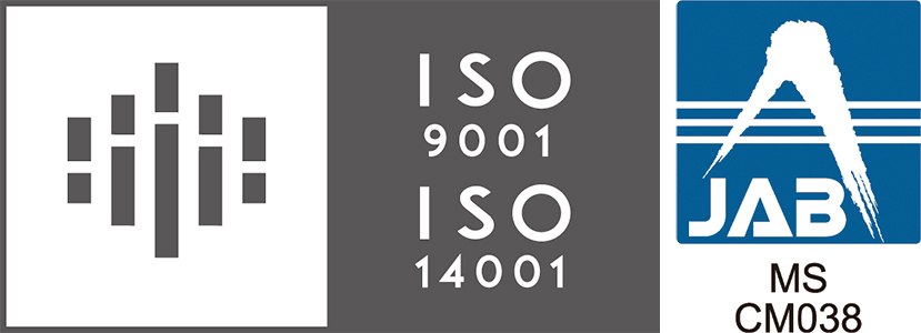 ISO9001、ISO14001
